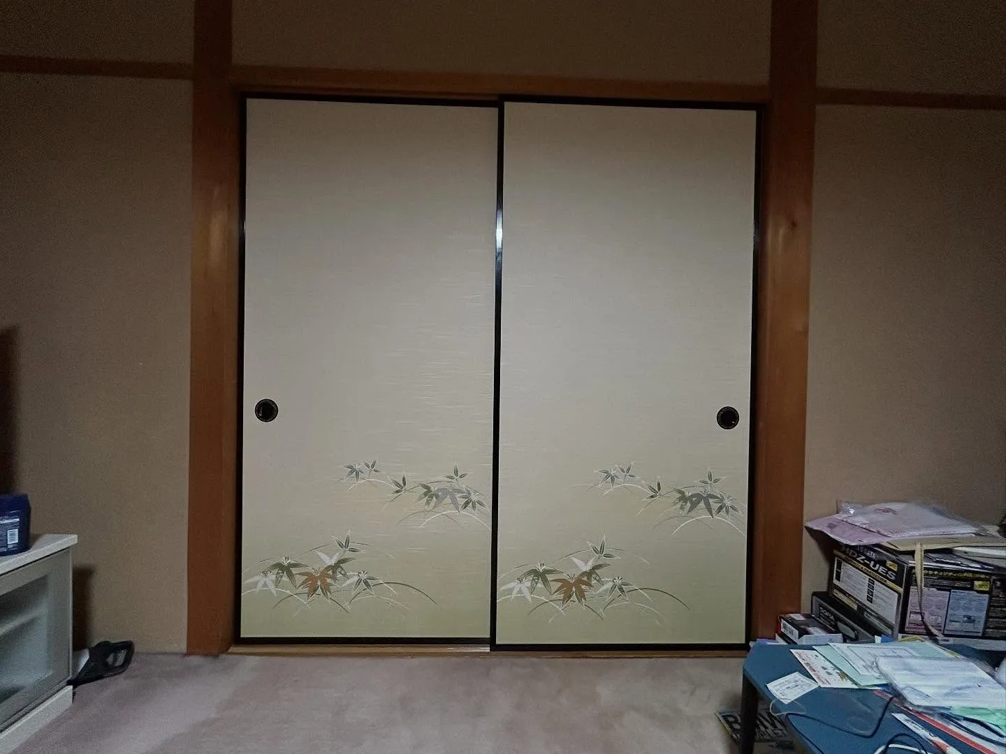 小牧市の襖の張替え