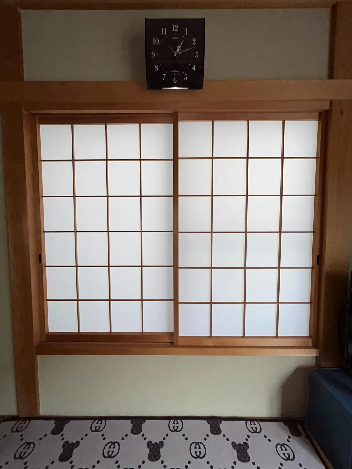 北名古屋市の障子の張替え