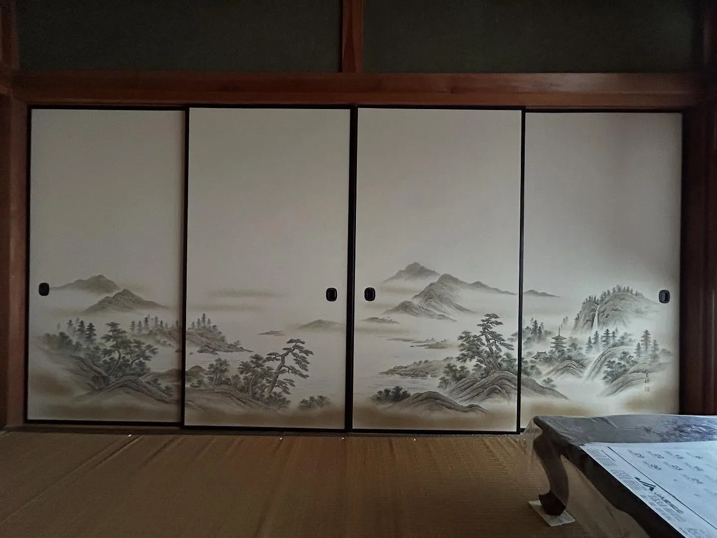 岩倉市の襖の張替え