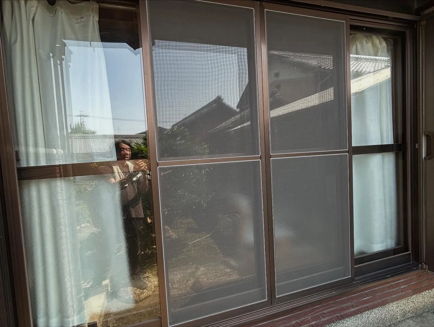 小牧市の網戸の張替え