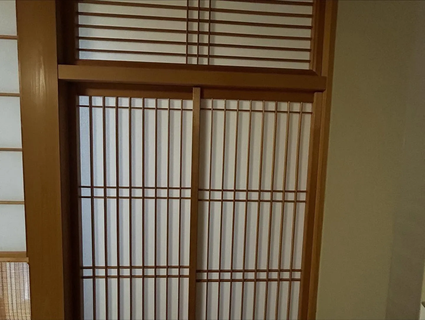 岩倉市の障子の張替え