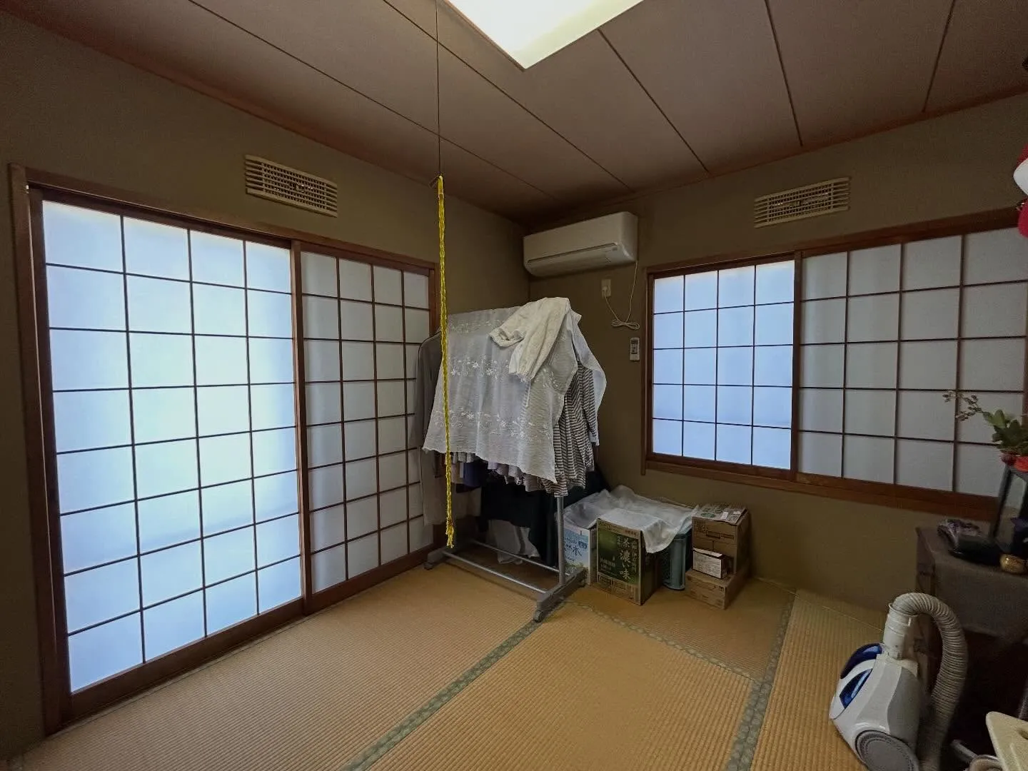 小牧市の障子の張替え