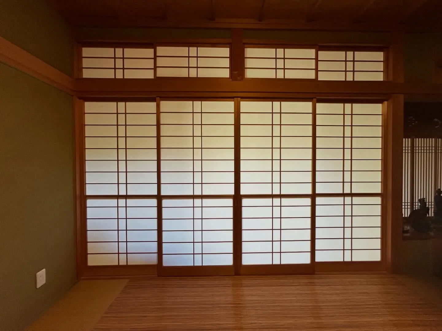 岩倉市の障子の張替え