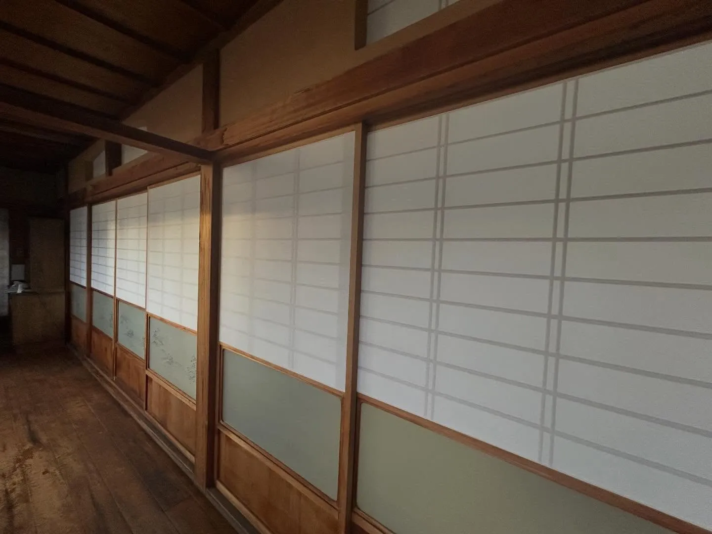 小牧市の障子の張替え