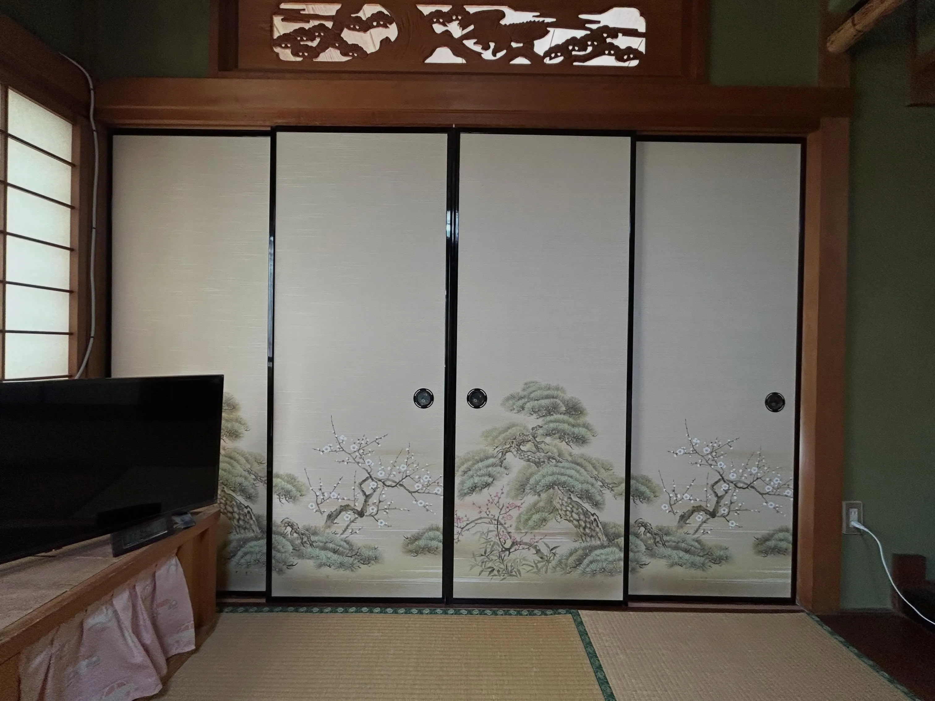 岩倉市の襖の張替え
