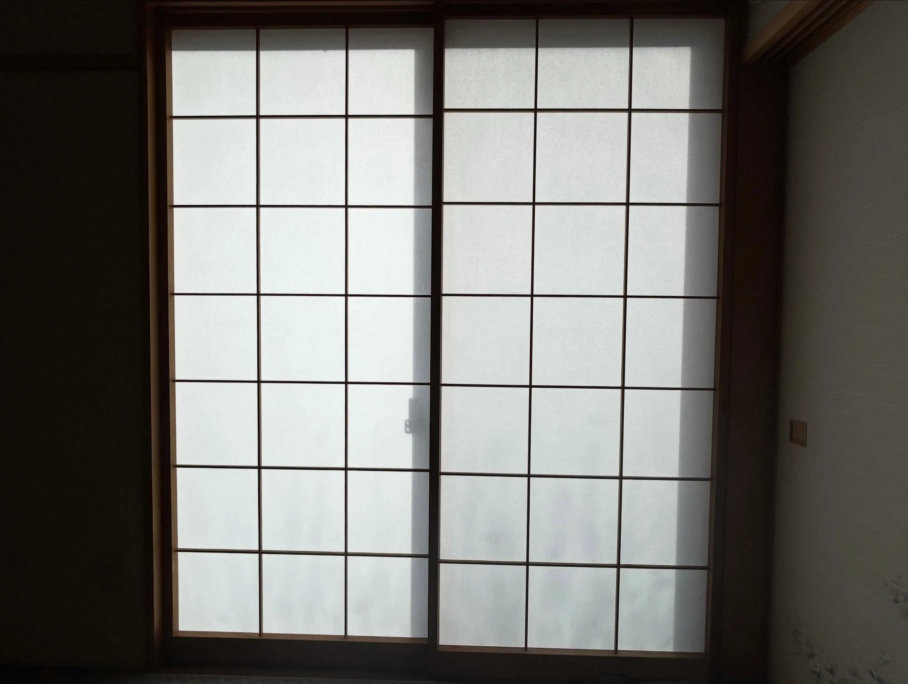 小牧市の障子の張替え