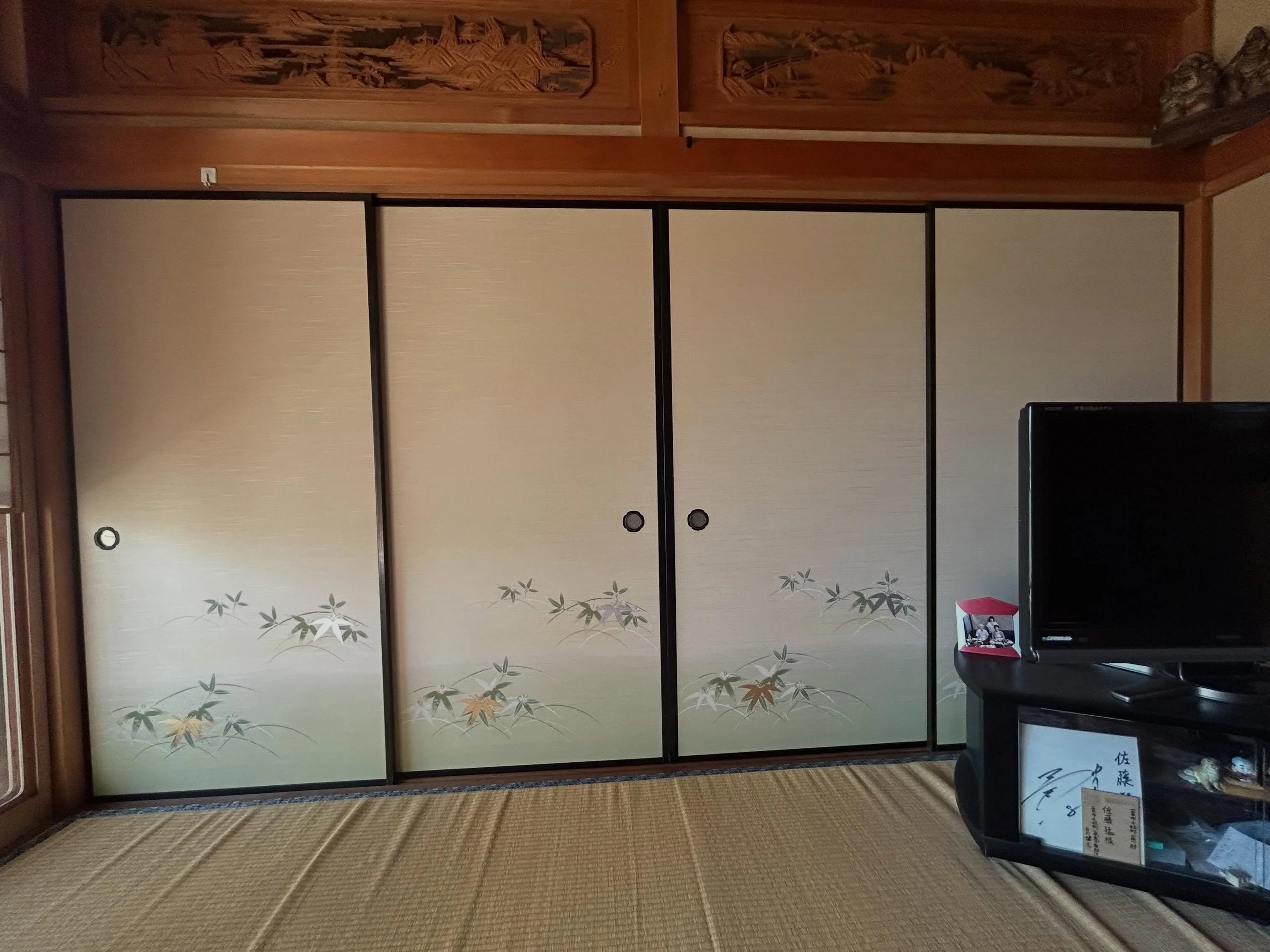 岩倉市の襖の張替え